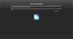 Desktop Screenshot of classic-gaming.net